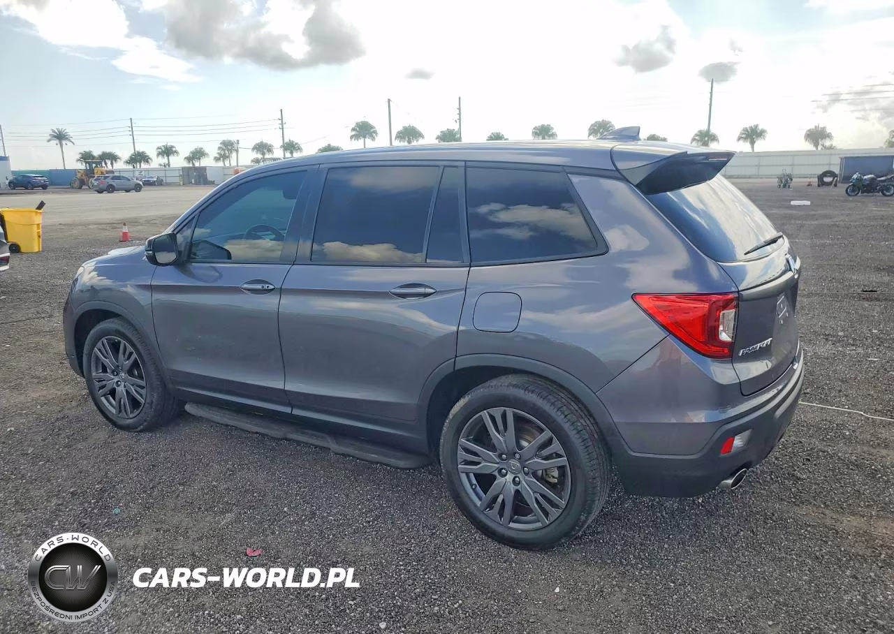 2021 Honda Passport Exl VIN:5FNYF7H57MB006010 - 2