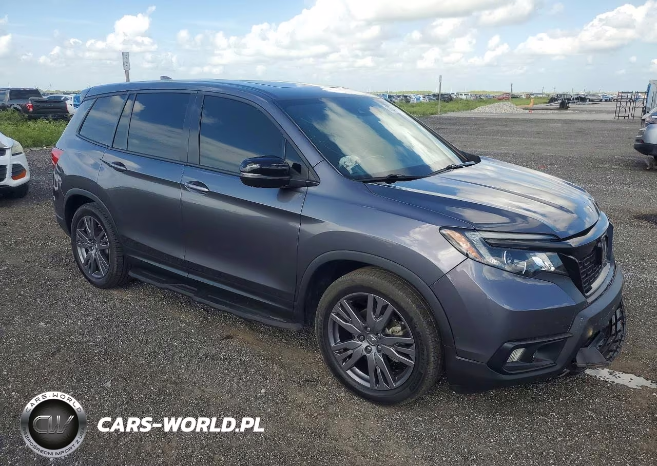 2021 Honda Passport Exl VIN:5FNYF7H57MB006010 - 4