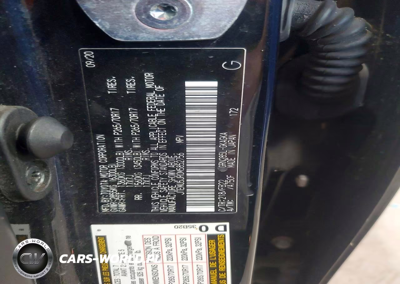 2021 Toyota 4Runner Sr5 VIN:JTEMU5JR0M5852756 - 13