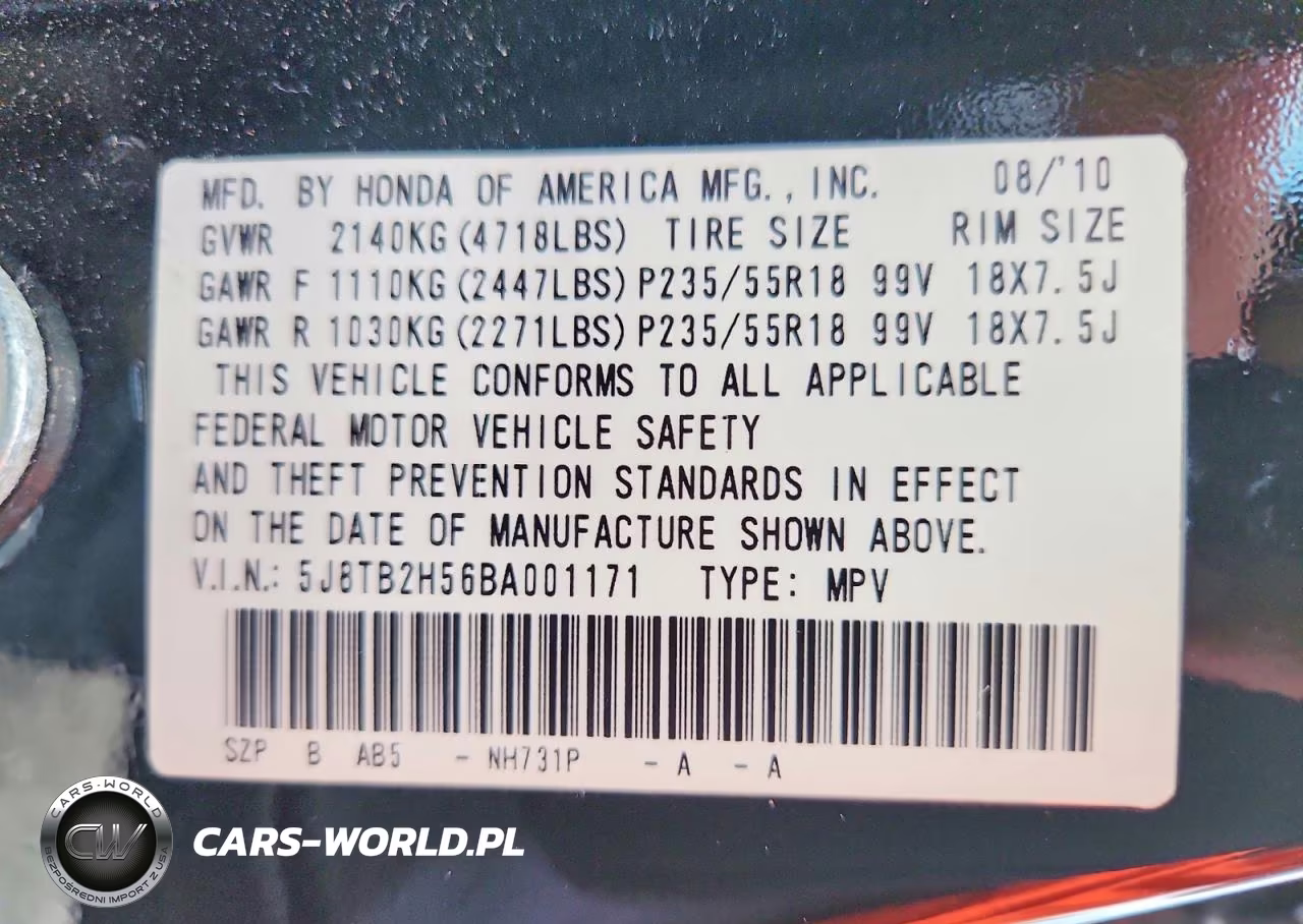 2011 Acura Rdx Technology VIN:5J8TB2H56BA001171 - 13