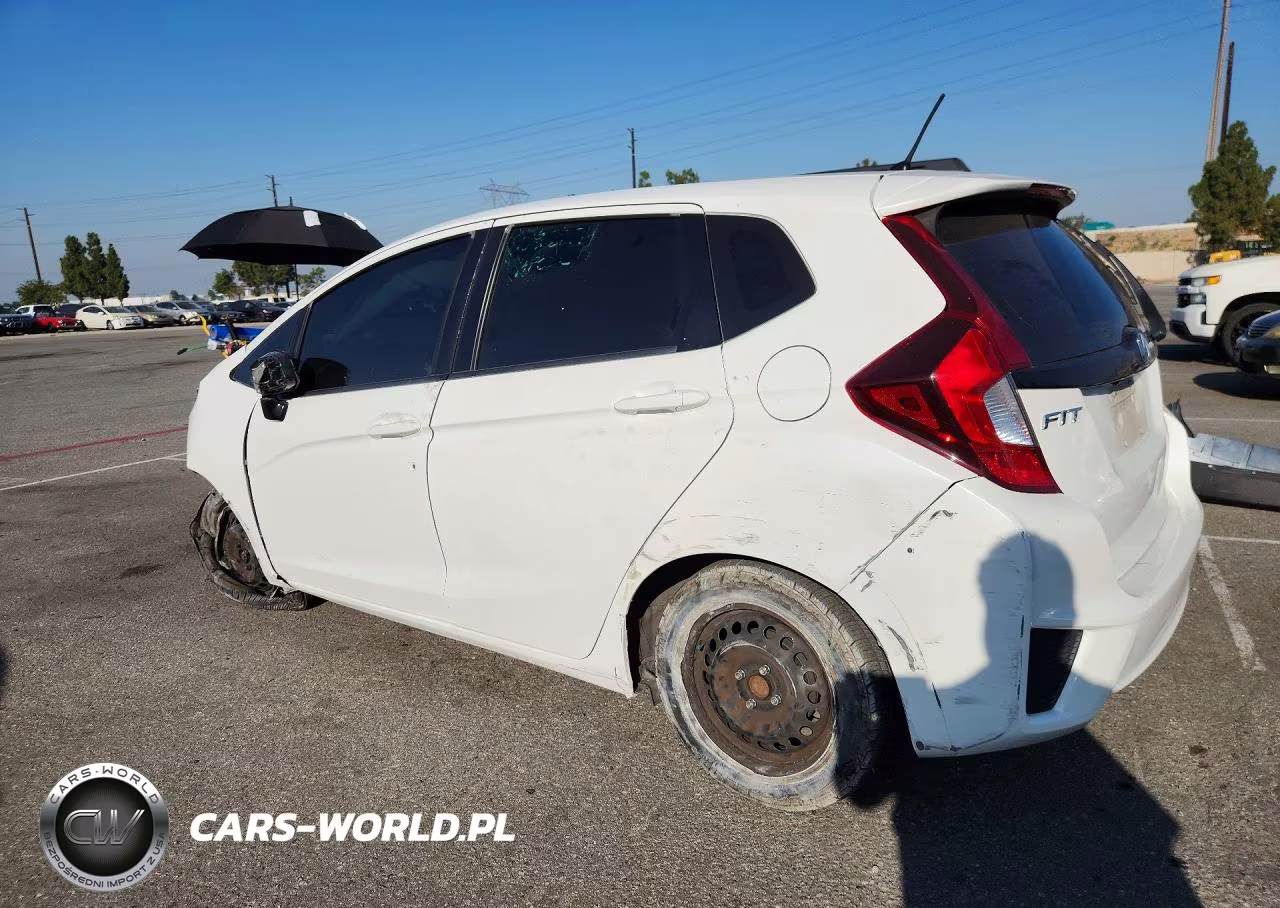 2016 Honda Fit Lx VIN:JHMGK5H57GX003824 - 2