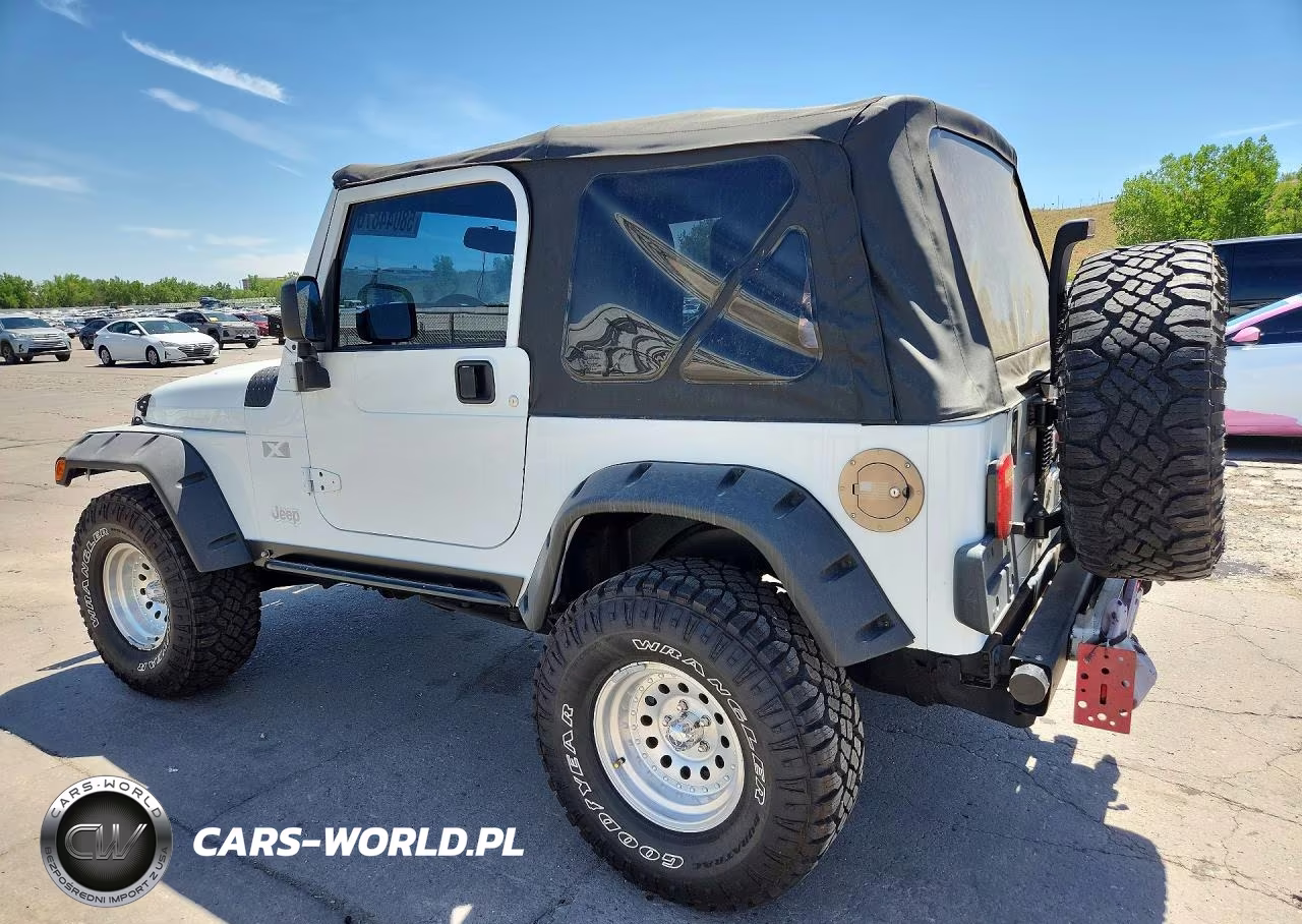 2004 Jeep Wrangler X VIN:1J4FA39S94P700586 - 2