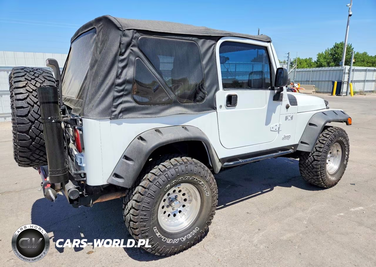2004 Jeep Wrangler X VIN:1J4FA39S94P700586 - 3