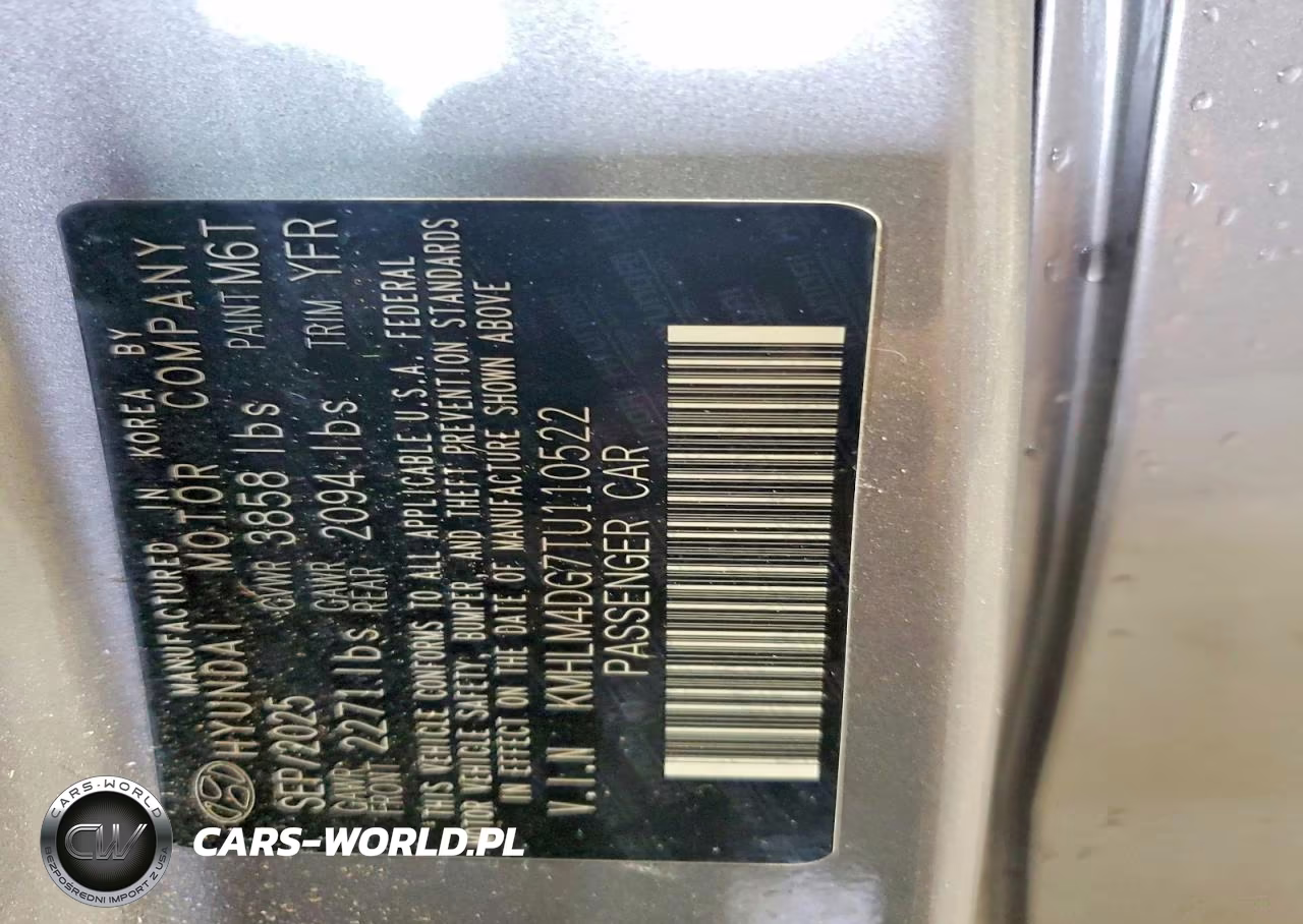 2026 Hyundai Elantra Sel Sport VIN:KMHLM4DG7TU110522 - 13
