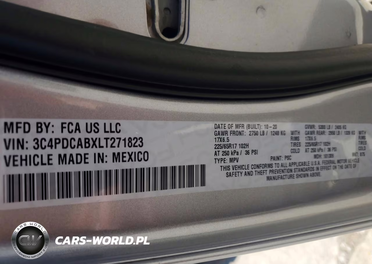 2020 Dodge Journey Se VIN:3C4PDCABXLT271823 - 13