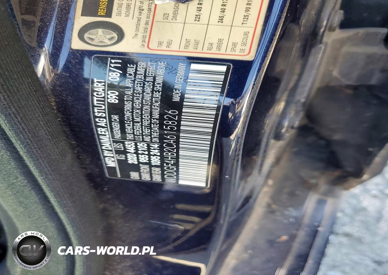 2012 Mercedes-Benz C 250 VIN:WDDGF4HB2CA615826 - 12