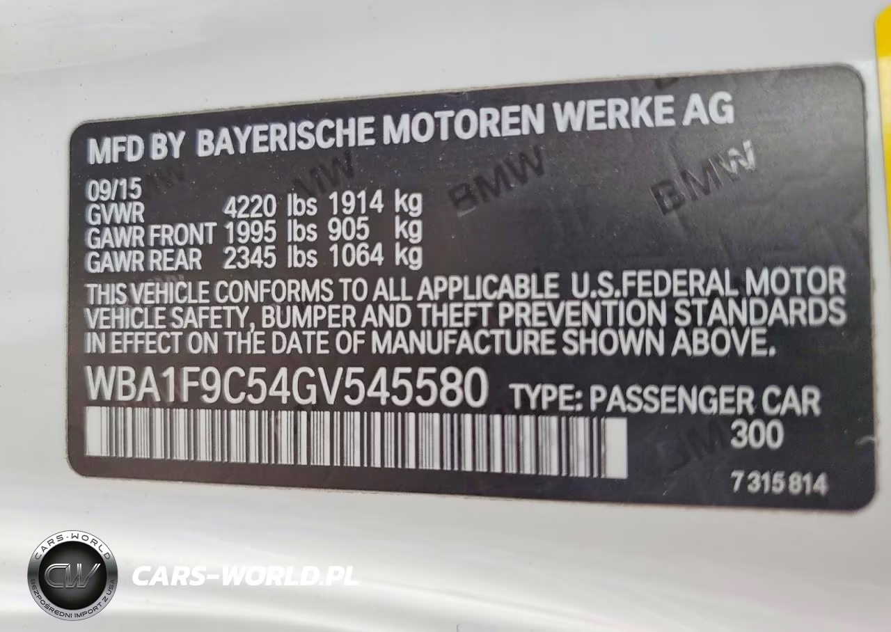 2016 BMW 228I VIN:WBA1F9C54GV545580 - 12