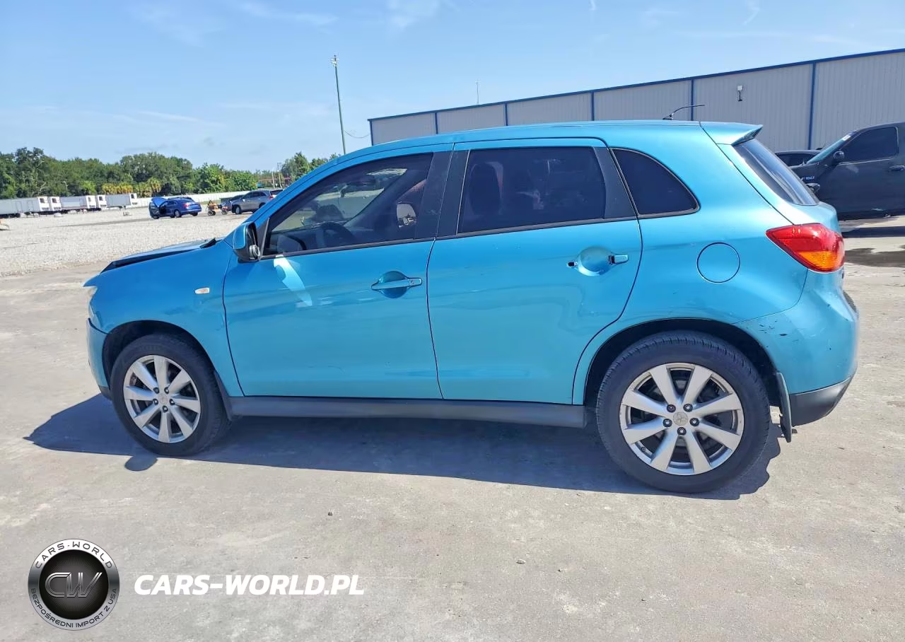 2014 Mitsubishi Outlander Sport Es VIN:4A4AR3AU4EE032997 - 2