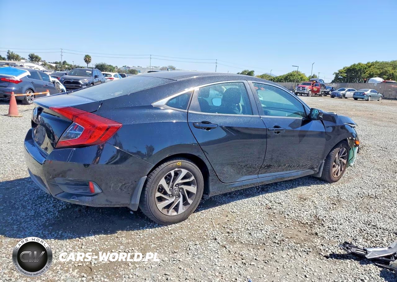 2016 Honda Civic Ex VIN:19XFC2F75GE219989 - 3