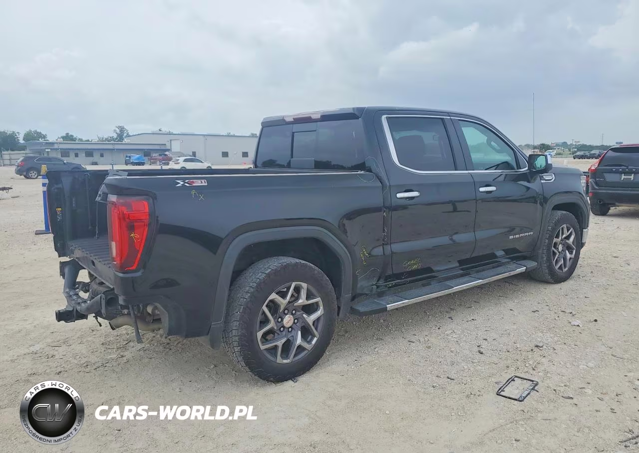 2022 GMC Sierra K1500 Slt VIN:3GTUUDED6NG591236 - 3