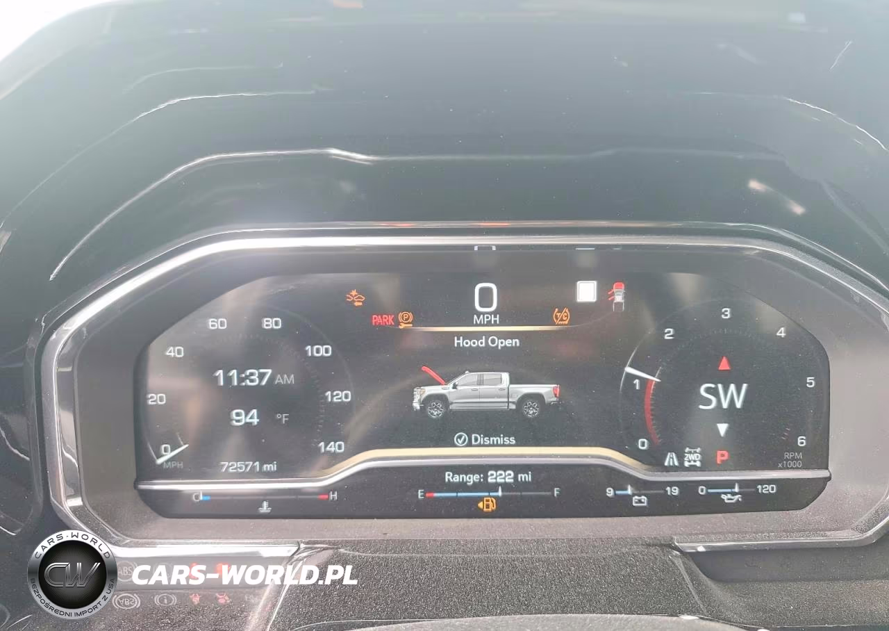 2022 GMC Sierra K1500 Slt VIN:3GTUUDED6NG591236 - 9