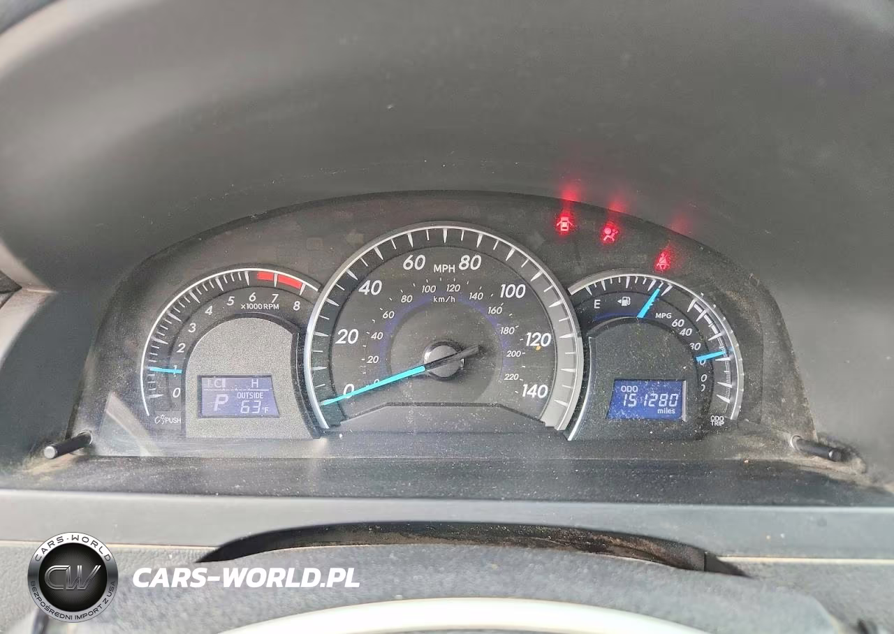 2012 Toyota Camry Xle VIN:4T4BF1FK3CR177551 - 9