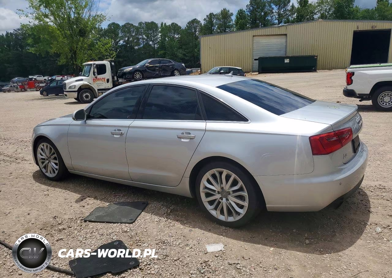 2013 Audi A6 Premium Plus VIN:WAUGFAFC5DN032873 - 2