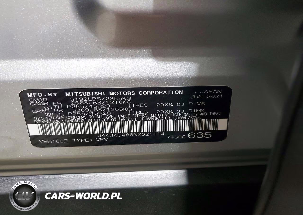 2022 Mitsubishi Outlander Se VIN:JA4J4UA86NZ021114 - 13
