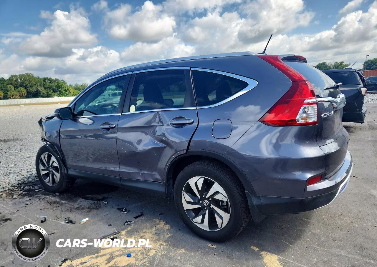 2016 Honda Cr-V Touring VIN:5J6RM3H9XGL005709 - 2