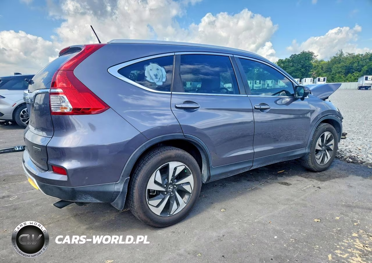 2016 Honda Cr-V Touring VIN:5J6RM3H9XGL005709 - 3
