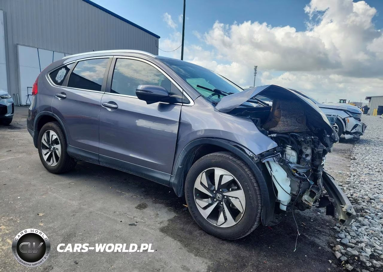 2016 Honda Cr-V Touring VIN:5J6RM3H9XGL005709 - 4