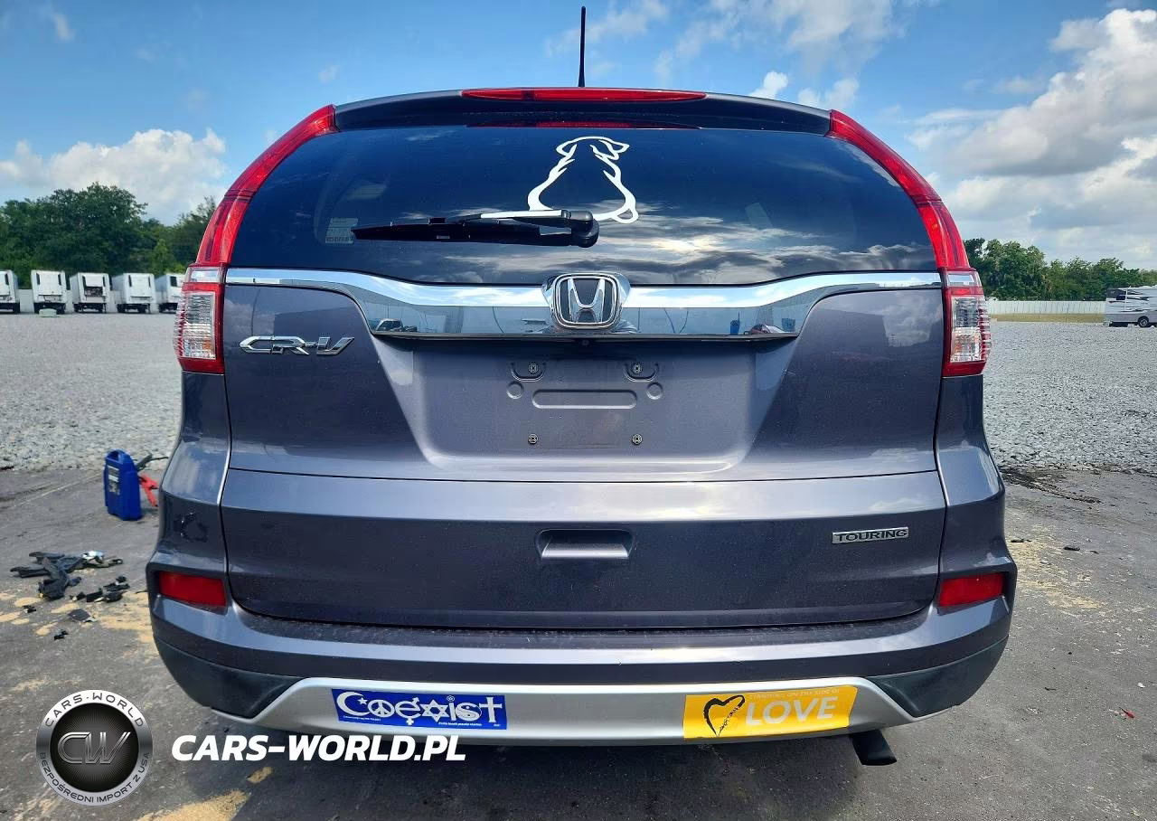2016 Honda Cr-V Touring VIN:5J6RM3H9XGL005709 - 6