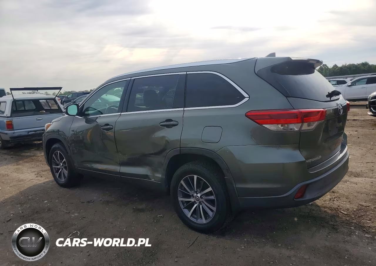 2017 Toyota Highlander Xle VIN:5TDJZRFH6HS474930 - 2