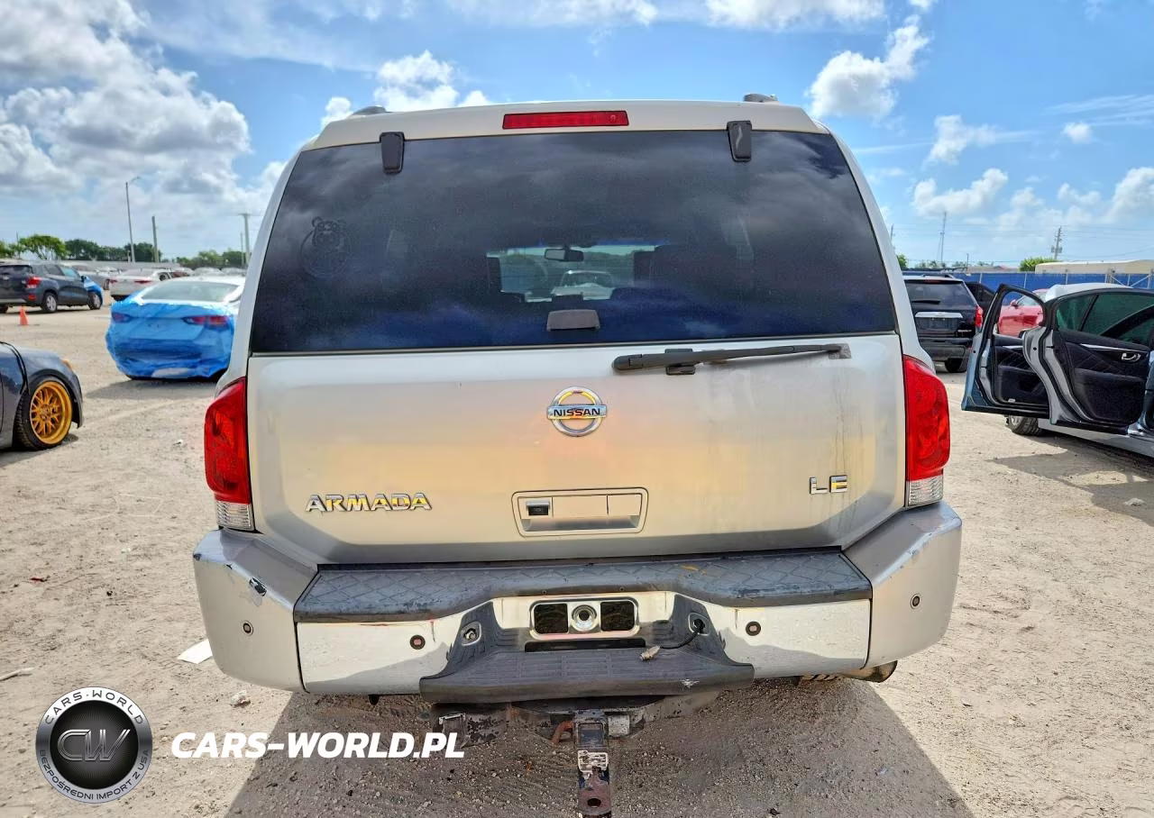 2006 Nissan Armada Se VIN:5N1AA08A46N719984 - 6