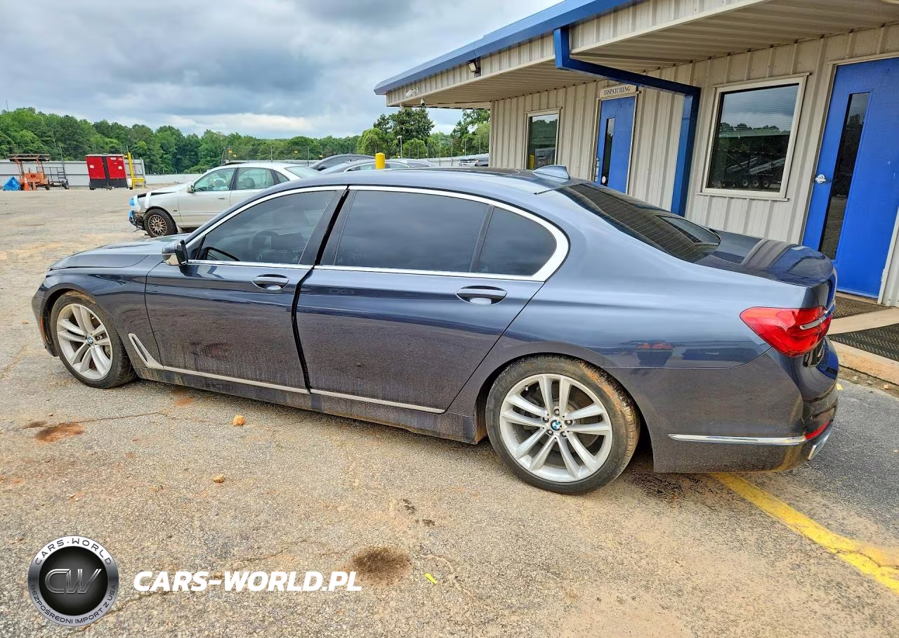 2016 BMW 750 I VIN:WBA7F0C51GGL99651 - 2