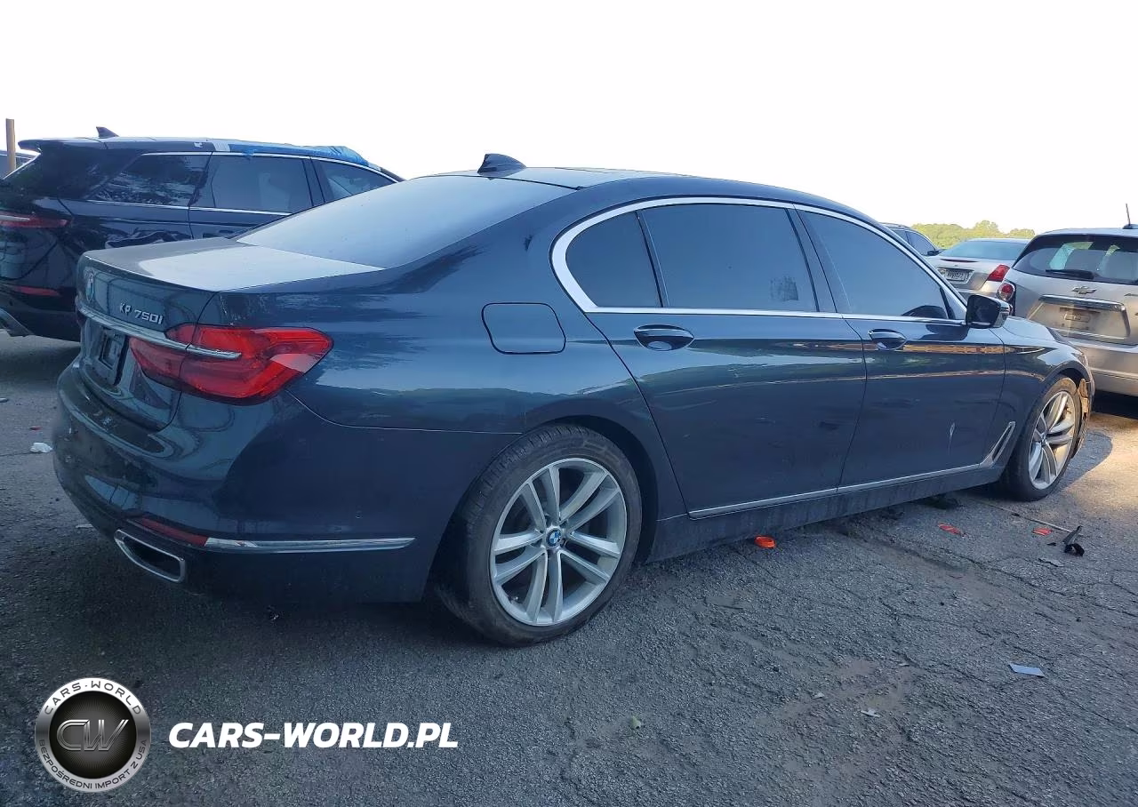 2016 BMW 750 I VIN:WBA7F0C51GGL99651 - 3