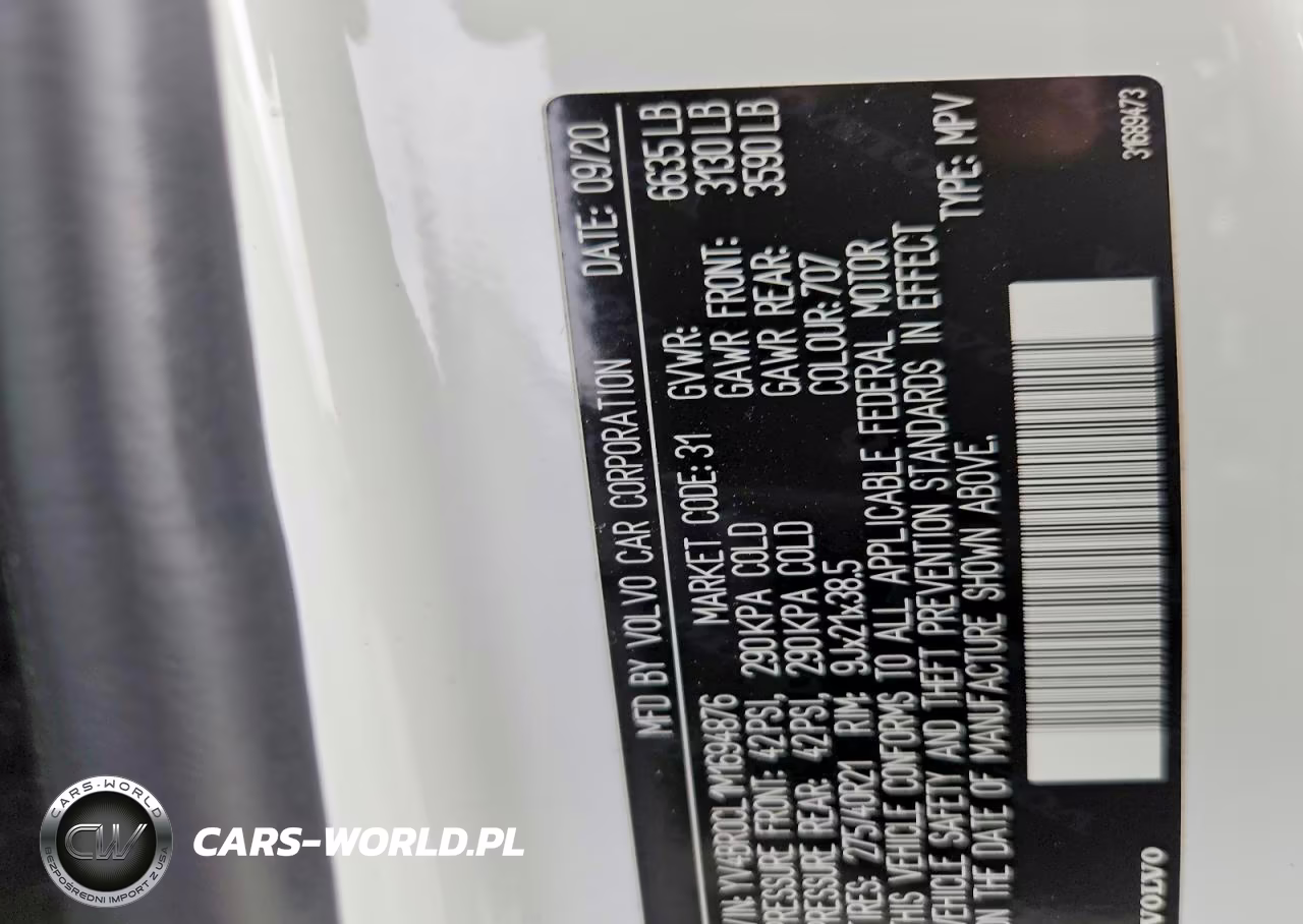 2021 Volvo Xc90 T8 Recharge Inscription VIN:YV4BR0CL1M1694876 - 13