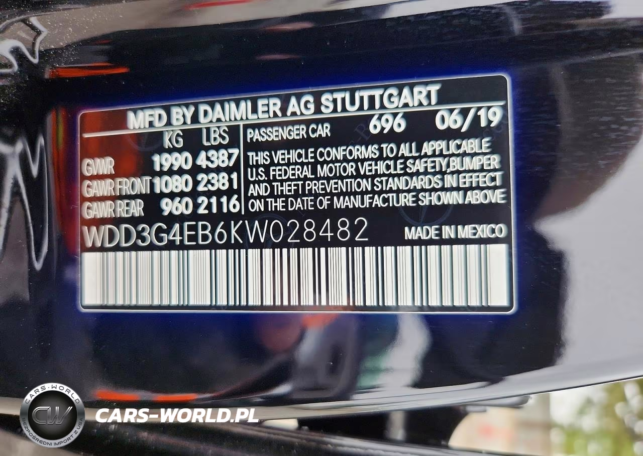 2019 Mercedes-Benz A 220 VIN:WDD3G4EB6KW028482 - 12