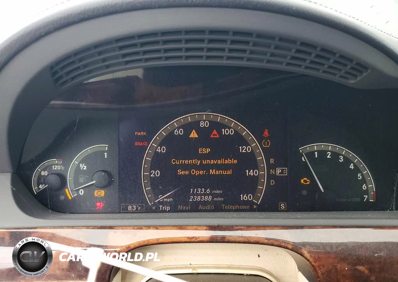 2007 Mercedes-Benz S 550 4Matic VIN:WDDNG86X87A107201 - 9