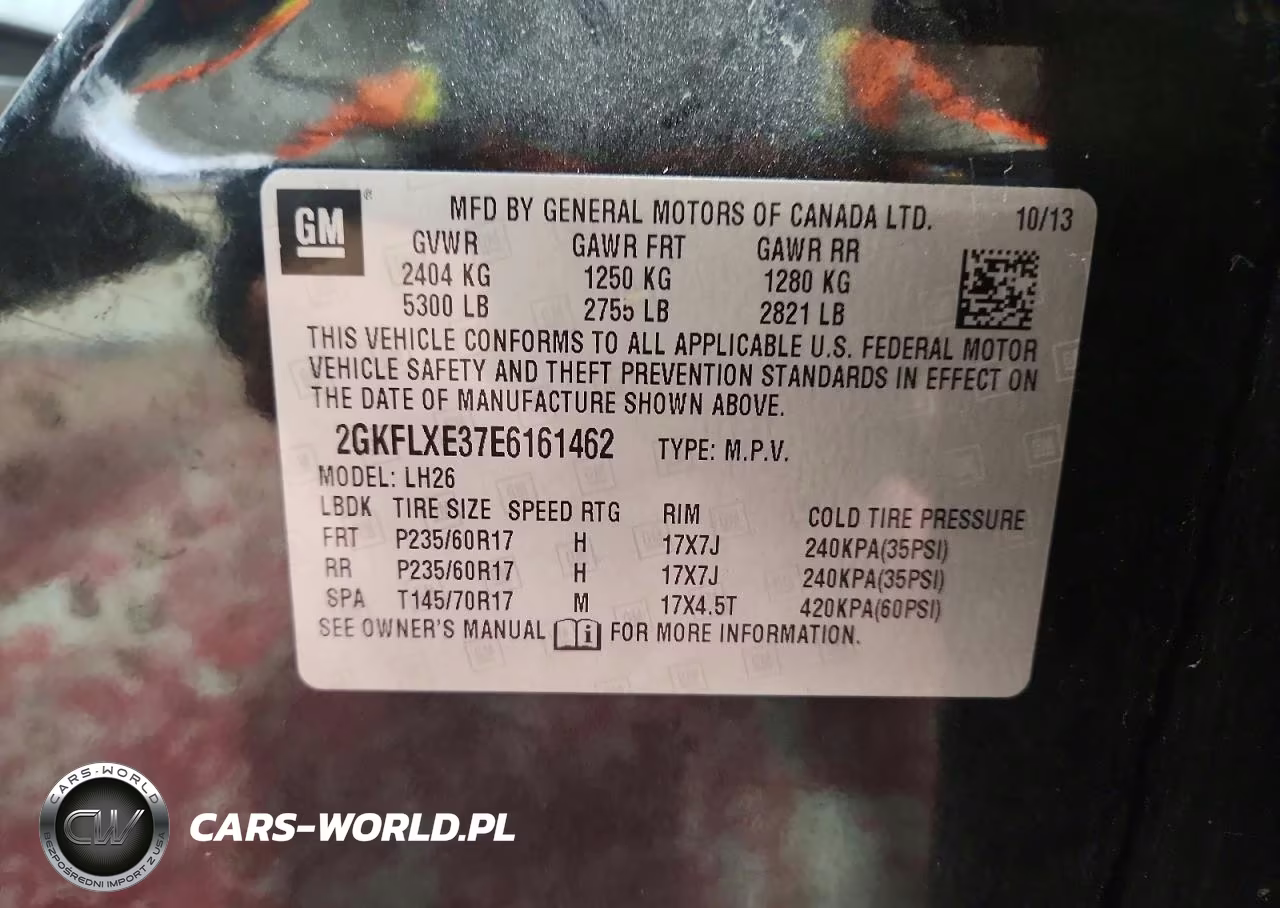 2014 GMC Terrain Slt VIN:2GKFLXE37E6161462 - 13