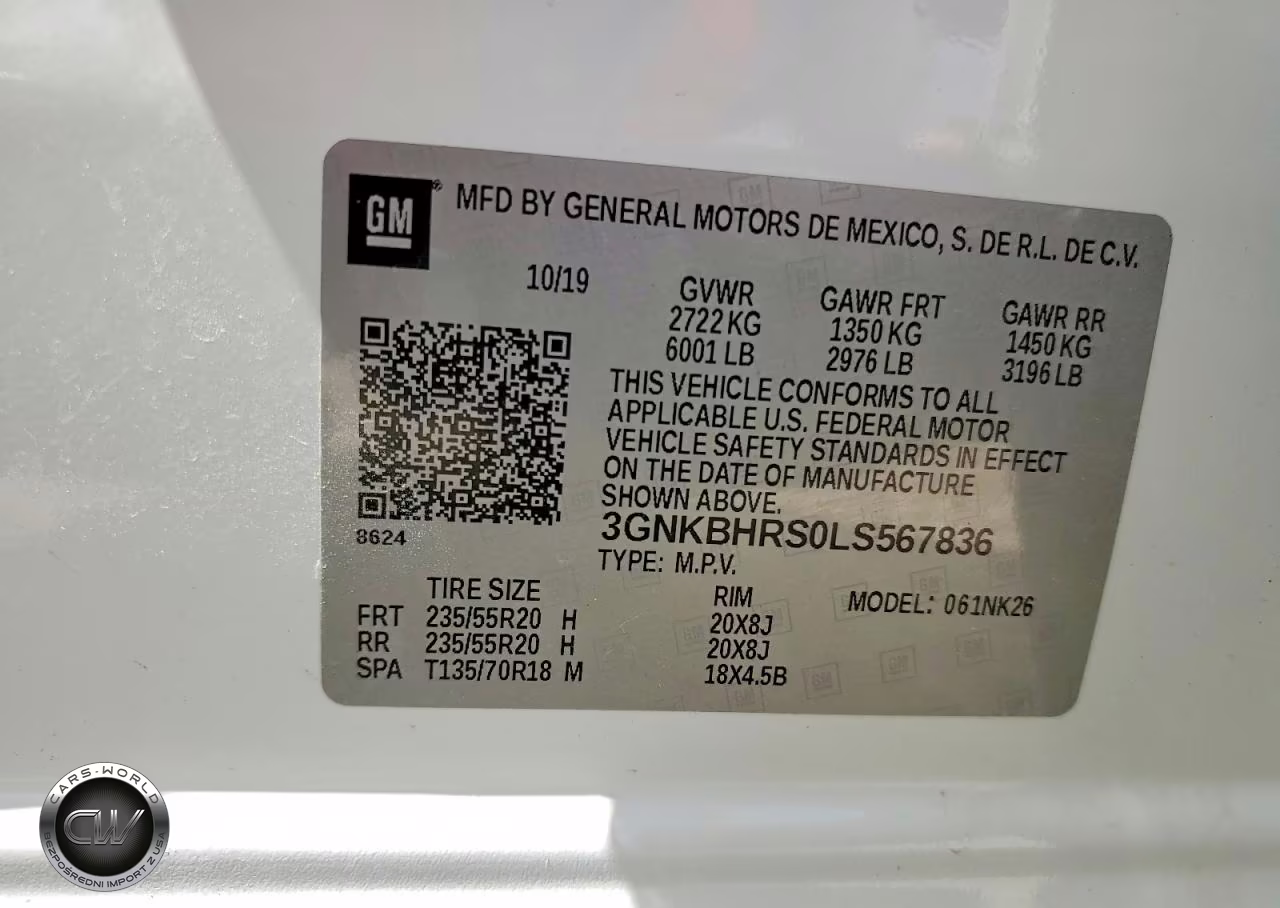 2020 Chevrolet Blazer 2Lt VIN:3GNKBHRS0LS567836 - 13