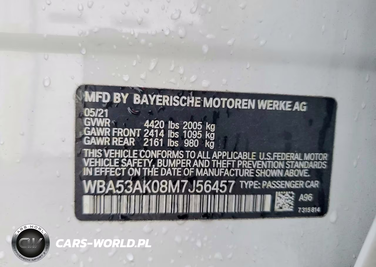 2021 BMW 228I VIN:WBA53AK08M7J56457 - 12