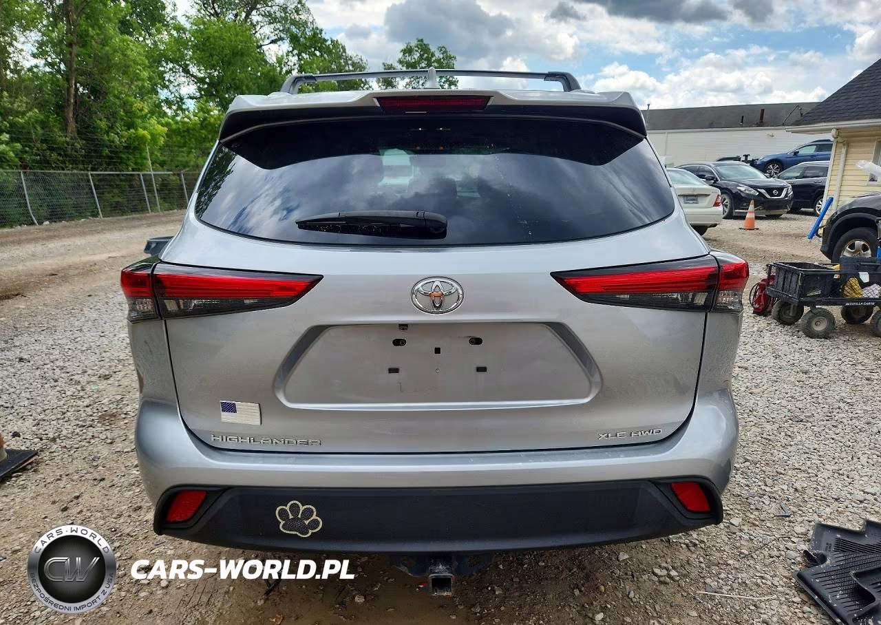 2022 Toyota Highlander Xle VIN:5TDHZRBH4NS577943 - 6