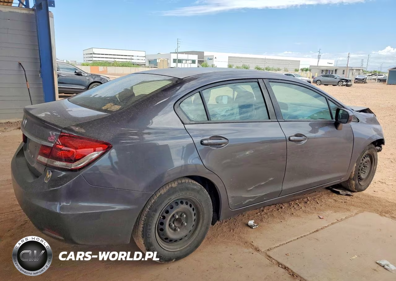2014 Honda Civic Lx VIN:19XFB2F59EE264447 - 3