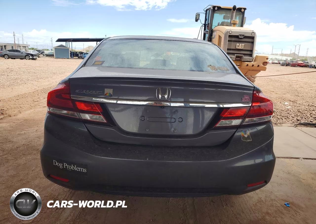 2014 Honda Civic Lx VIN:19XFB2F59EE264447 - 6