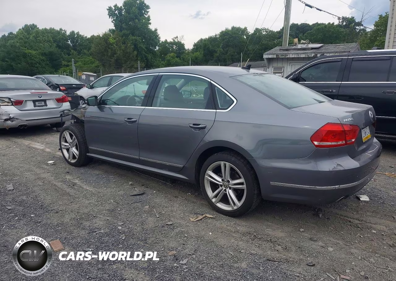 2014 Volkswagen Passat Sel VIN:1VWCN7A3XEC089255 - 2