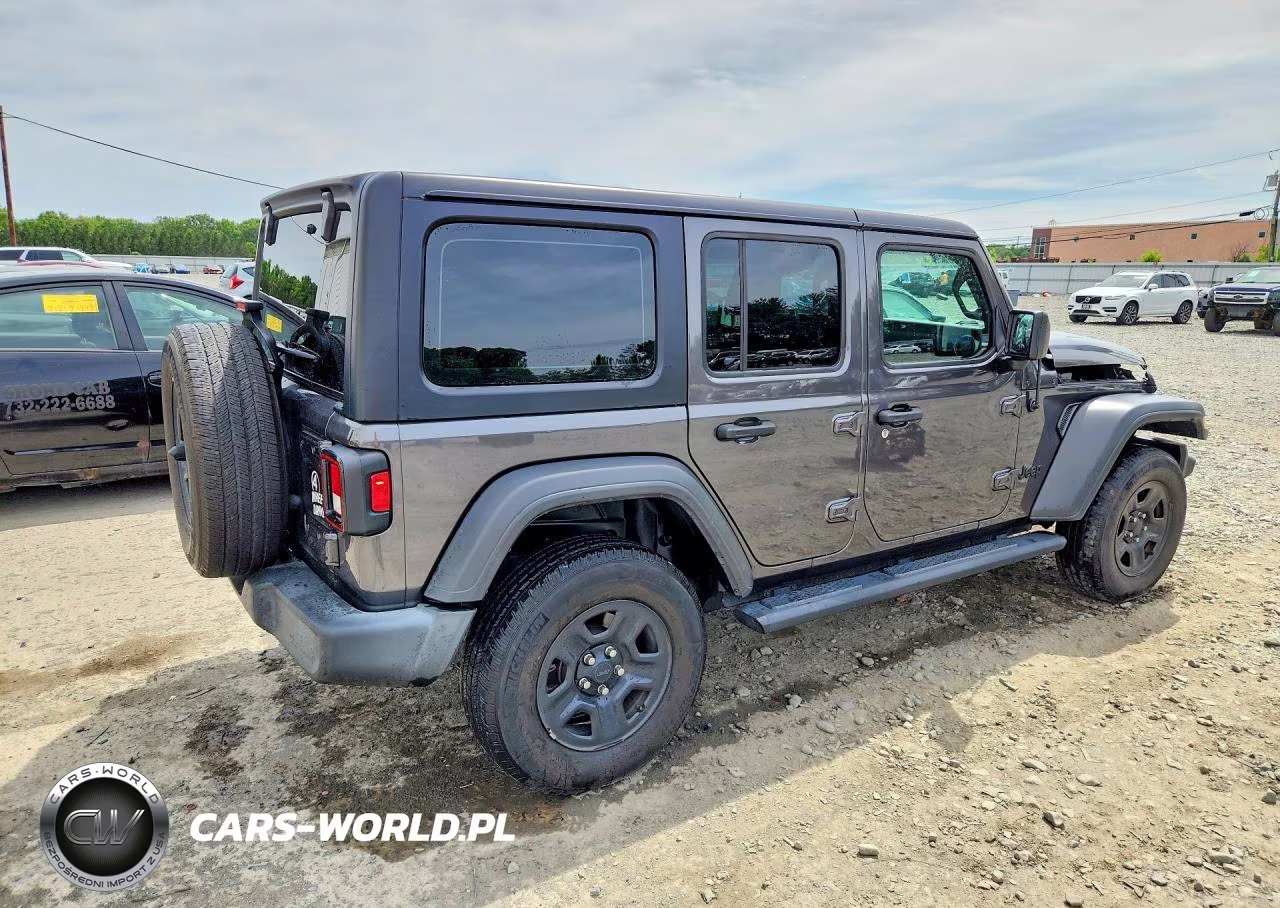 2022 Jeep Wrangler Unlimited Sport VIN:1C4HJXDN7NW132031 - 3