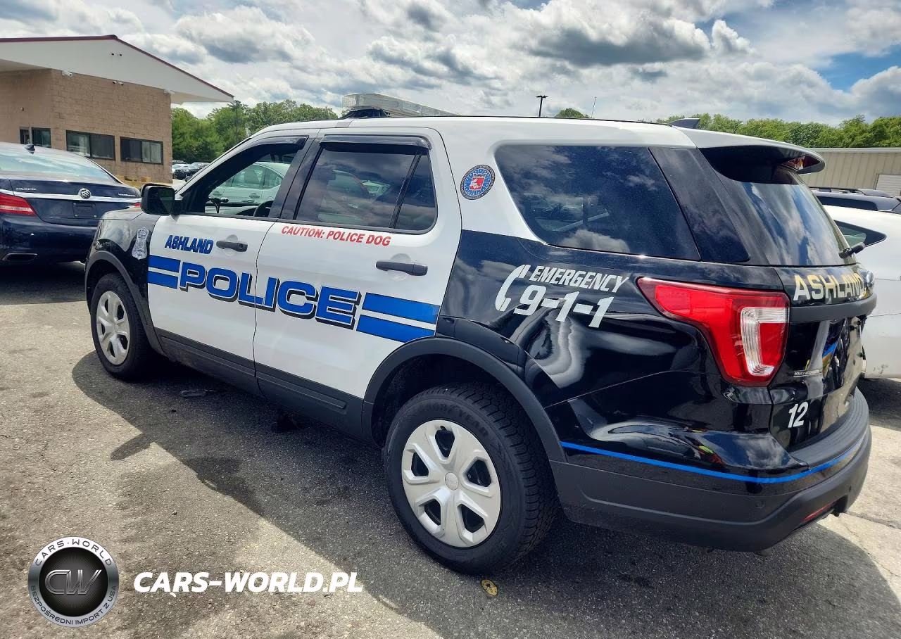 2018 Ford Explorer Police Interceptor VIN:1FM5K8AR4JGC17714 - 2