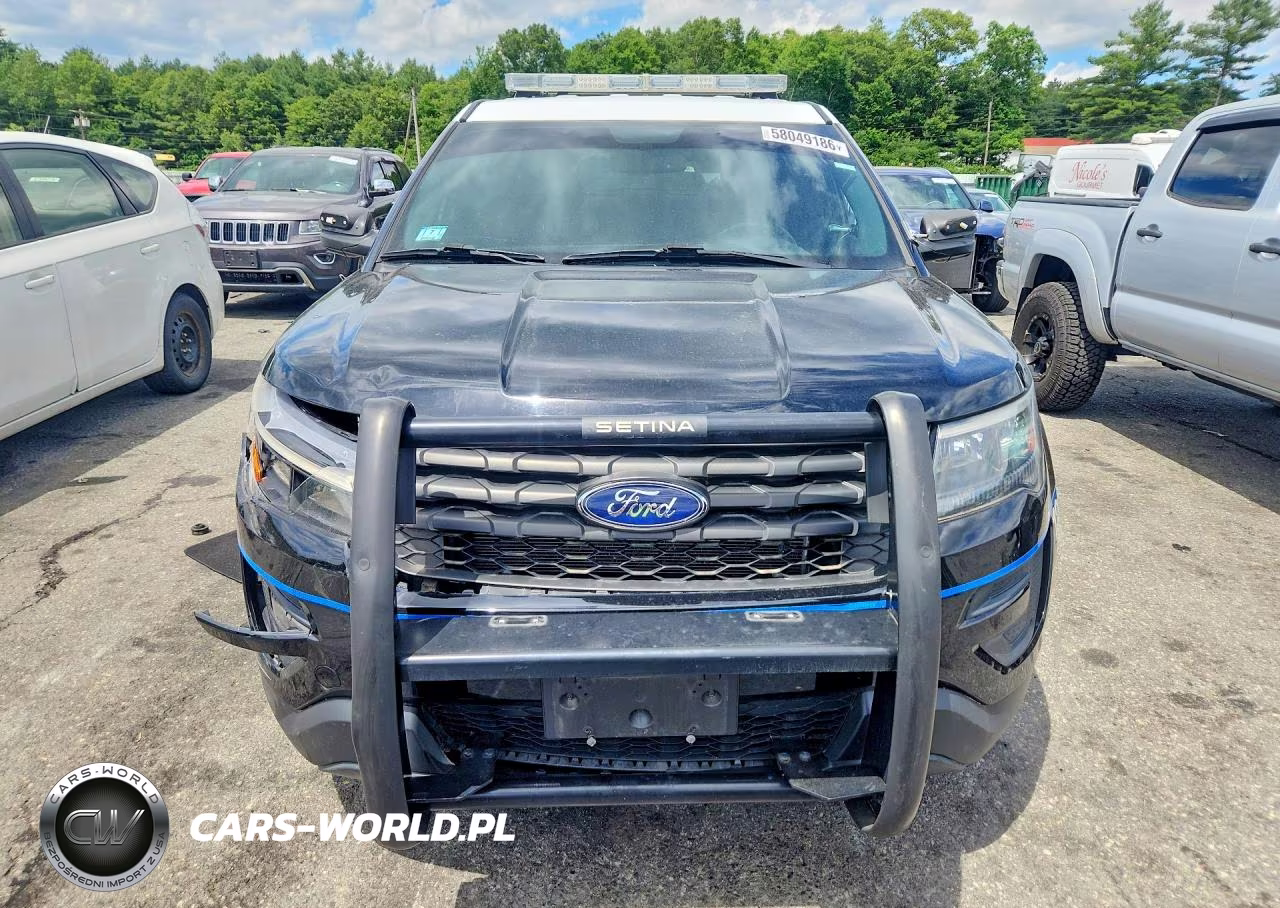 2018 Ford Explorer Police Interceptor VIN:1FM5K8AR4JGC17714 - 5