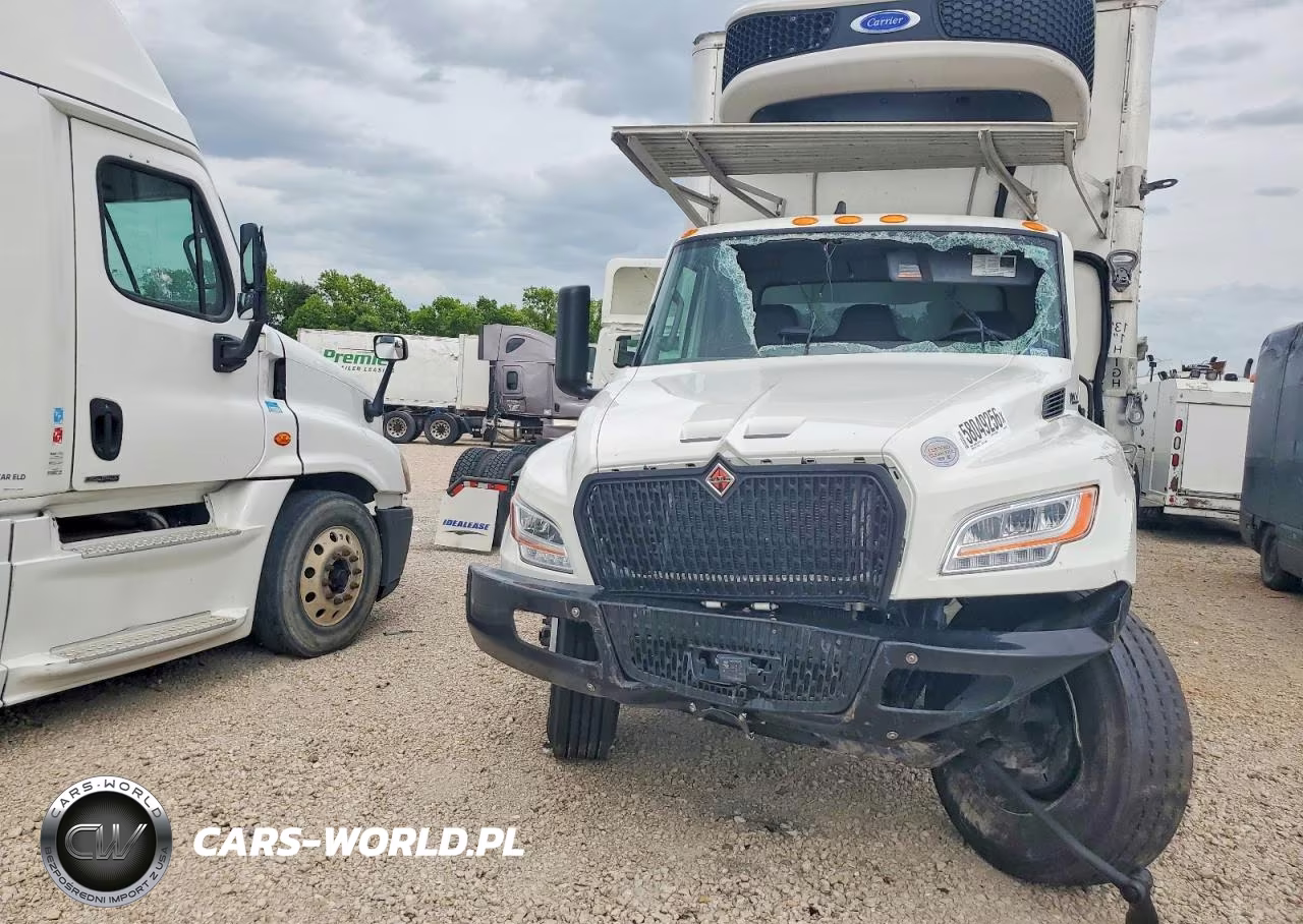 2025 International Mv607 Refrigerated Box Truck VIN:3HAEUMML3SL504730 - 9