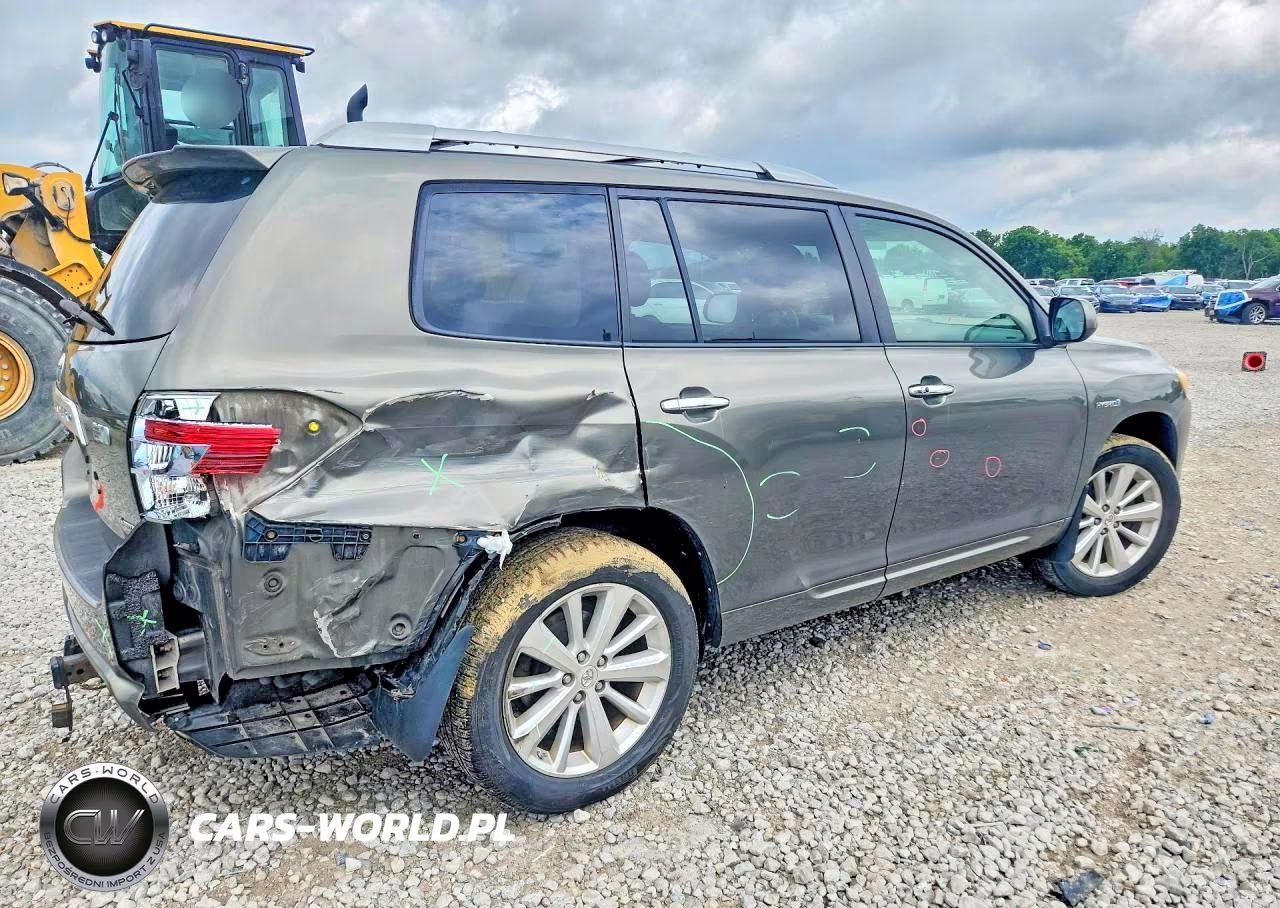 2009 Toyota Highlander Hybrid Limited VIN:JTEEW44A692026775 - 3