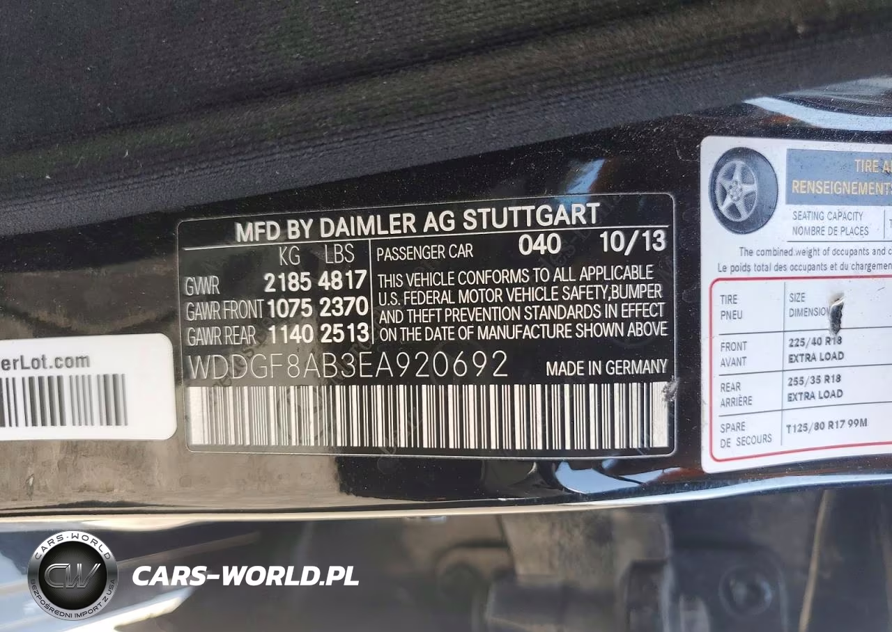 2014 Mercedes-Benz C 300 4Matic VIN:WDDGF8AB3EA920692 - 12