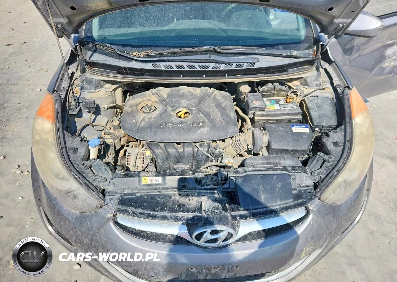 2013 Hyundai Elantra Gls VIN:KMHDH4AE4DU736381 - 11