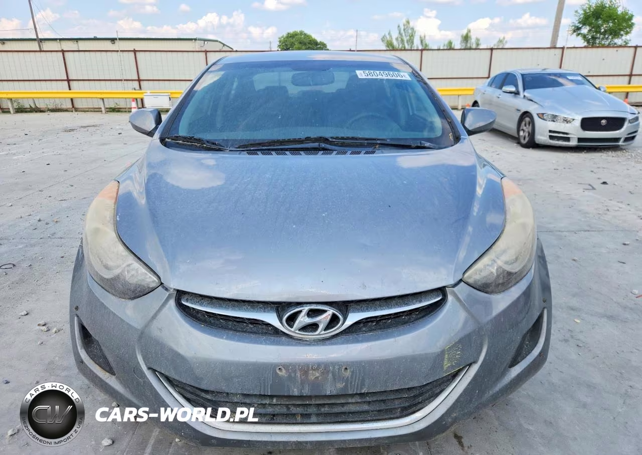 2013 Hyundai Elantra Gls VIN:KMHDH4AE4DU736381 - 5