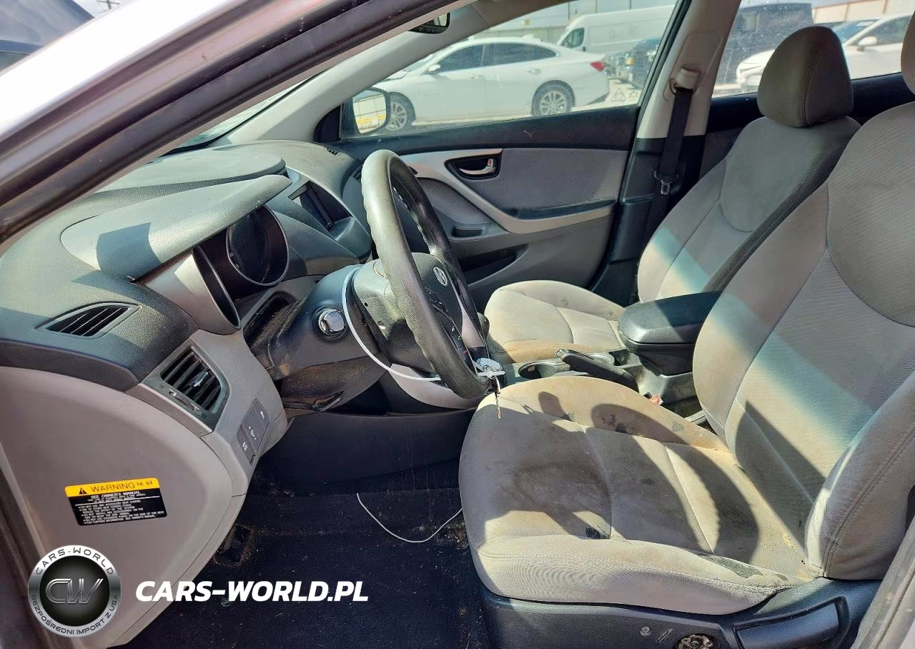 2013 Hyundai Elantra Gls VIN:KMHDH4AE4DU736381 - 7