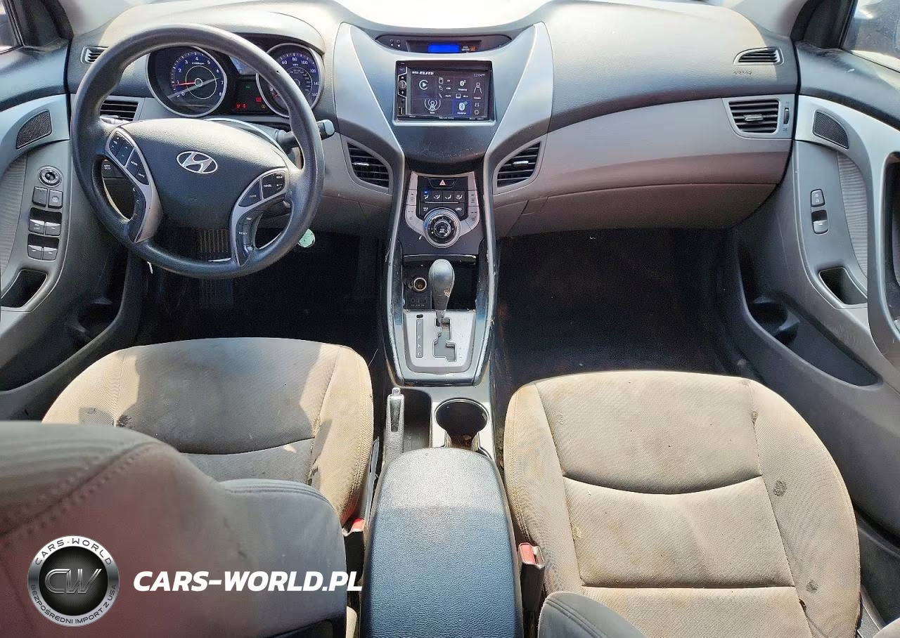 2013 Hyundai Elantra Gls VIN:KMHDH4AE4DU736381 - 8