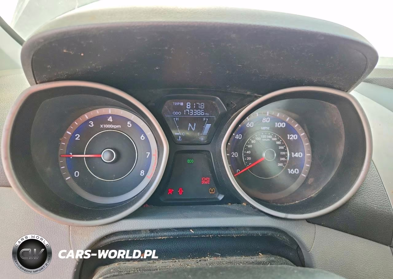 2013 Hyundai Elantra Gls VIN:KMHDH4AE4DU736381 - 9