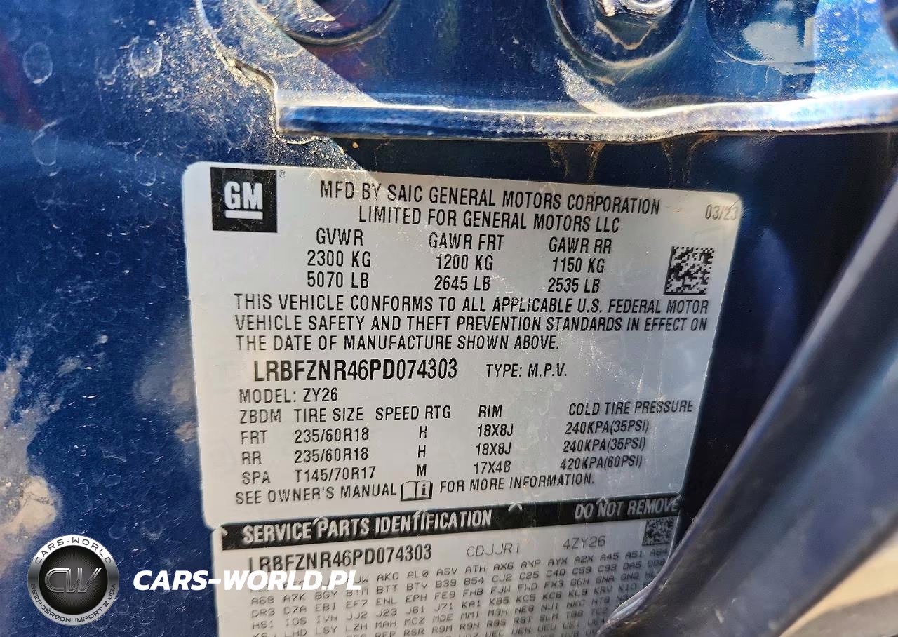 2023 Buick Envision Essence VIN:LRBFZNR46PD074303 - 12