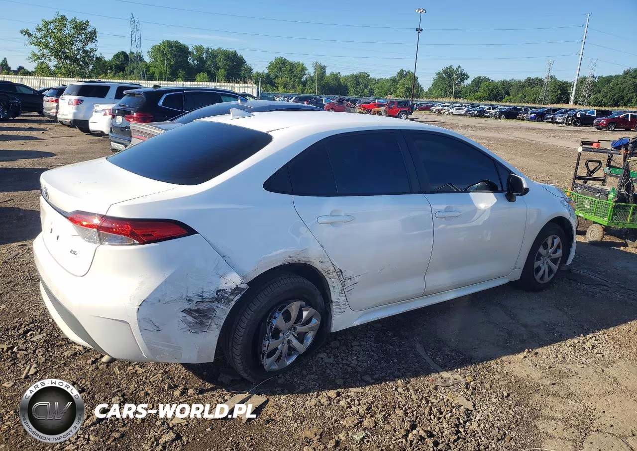 2021 Toyota Corolla Le VIN:5YFEPMAE7MP232979 - 3