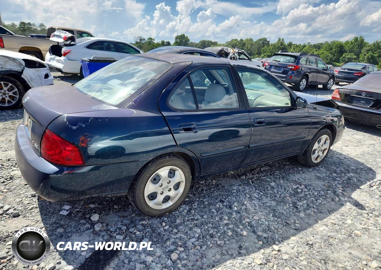 2004 Nissan Sentra 1.8 VIN:3N1CB51D54L822214 - 3
